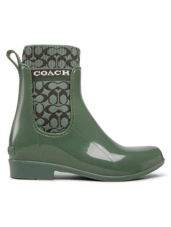 Coach Rivington Rubber G5254 Green Size 7