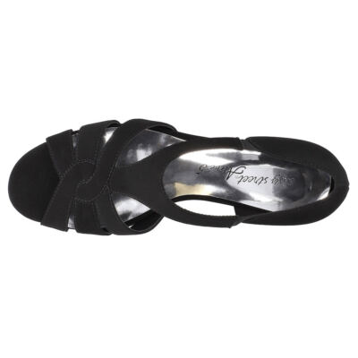 Easy Street Essie Dress Sandals, Size 8, Black Patent