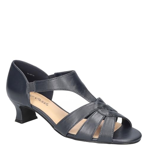 Easy Street Essie Dress Sandals, Size 8, Black Patent