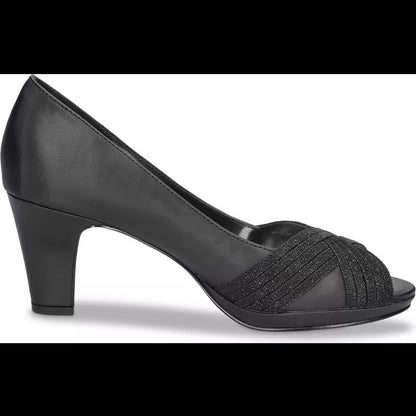 Easy Street Zest Mary Jane Platform Pumps, Size 8 Wide