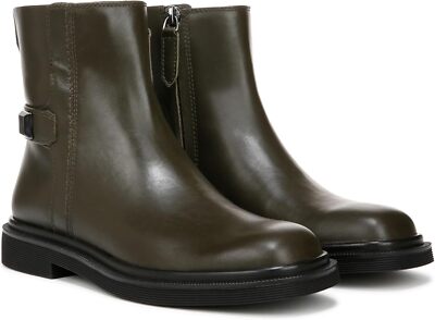 Franco Sarto Axel Ankle Boots Olive Green Size 9.0 M