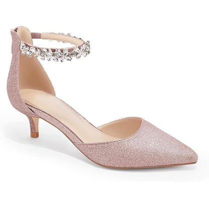 Jewel Badgley Mischka Robles Evening Pumps Women's Shoes