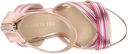 Kenneth Cole New York Nadine Sandals, Silver Jewel, Size 9.5US