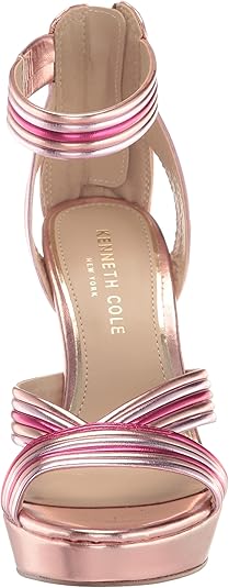 Kenneth Cole New York Nadine Sandals, Silver Jewel, Size 9.5US