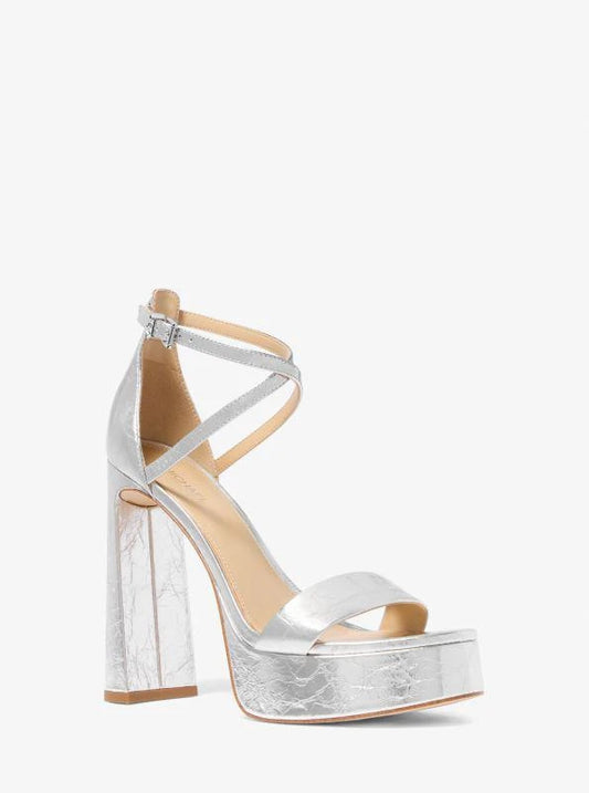 Michael Kors Metallic Cami Platforms