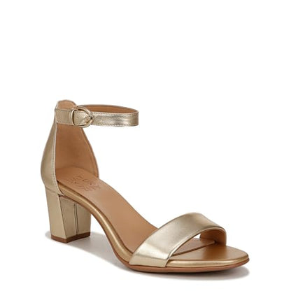 Naturalizer Vera Buckle Ankle Strap Heel Sandals, Size 9.5