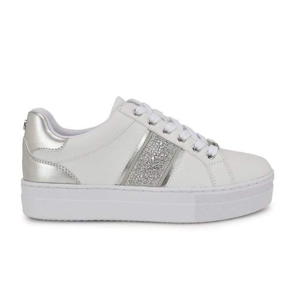 Nine West Gator Platform Sneaker, Size 6.5M US