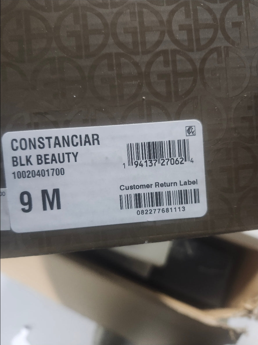 Constantciar Black Beauty Shoes 9M