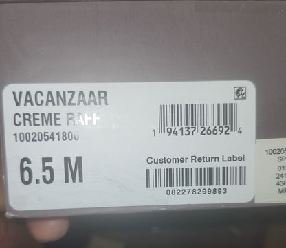 Style & Co Vacanzaa Wedge Sandals, 6.5MUS - Creme Raffia