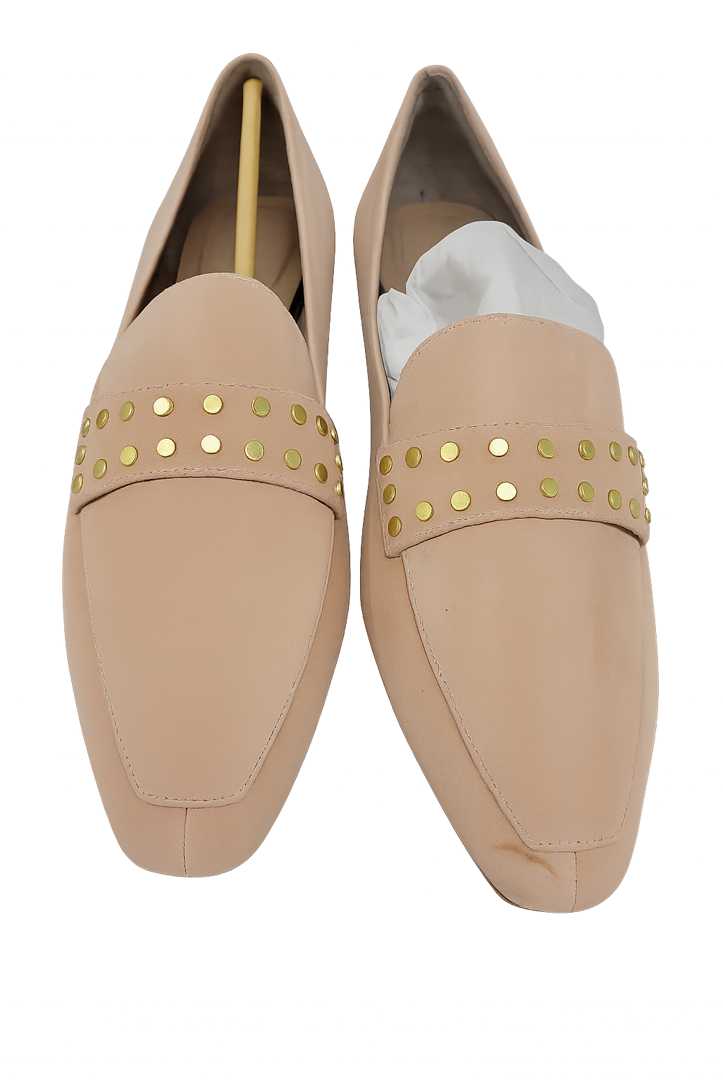Rockport Women’s TruTech Loafer Shoes Pink Suede Gold Detail Slip Ons 7.5 US