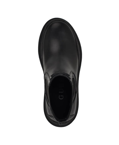 GUESS Women's Yesses Triple Triangle Lug Sole Gore Chelsea Boots Size 9.5MUS